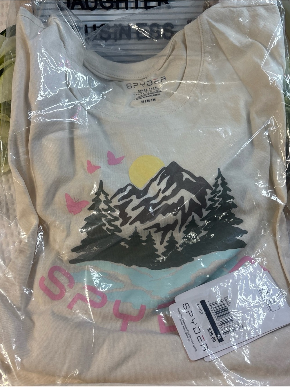 Mountain Butterfly spyder active shirt womens